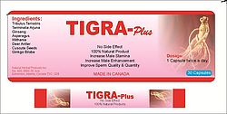 TIGRA-PLUS MANPOWER HERBAL SUPPLEMENT CANADA IMPORTED